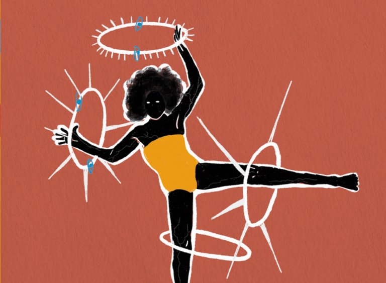 Relatório da Rede de Observatórios de Segurança mostra que Número de feminicídios subiu quase 50% de 2022 para 2023 (Ilustração: Mayara Smith / Rede de Observatórios de Segurança)