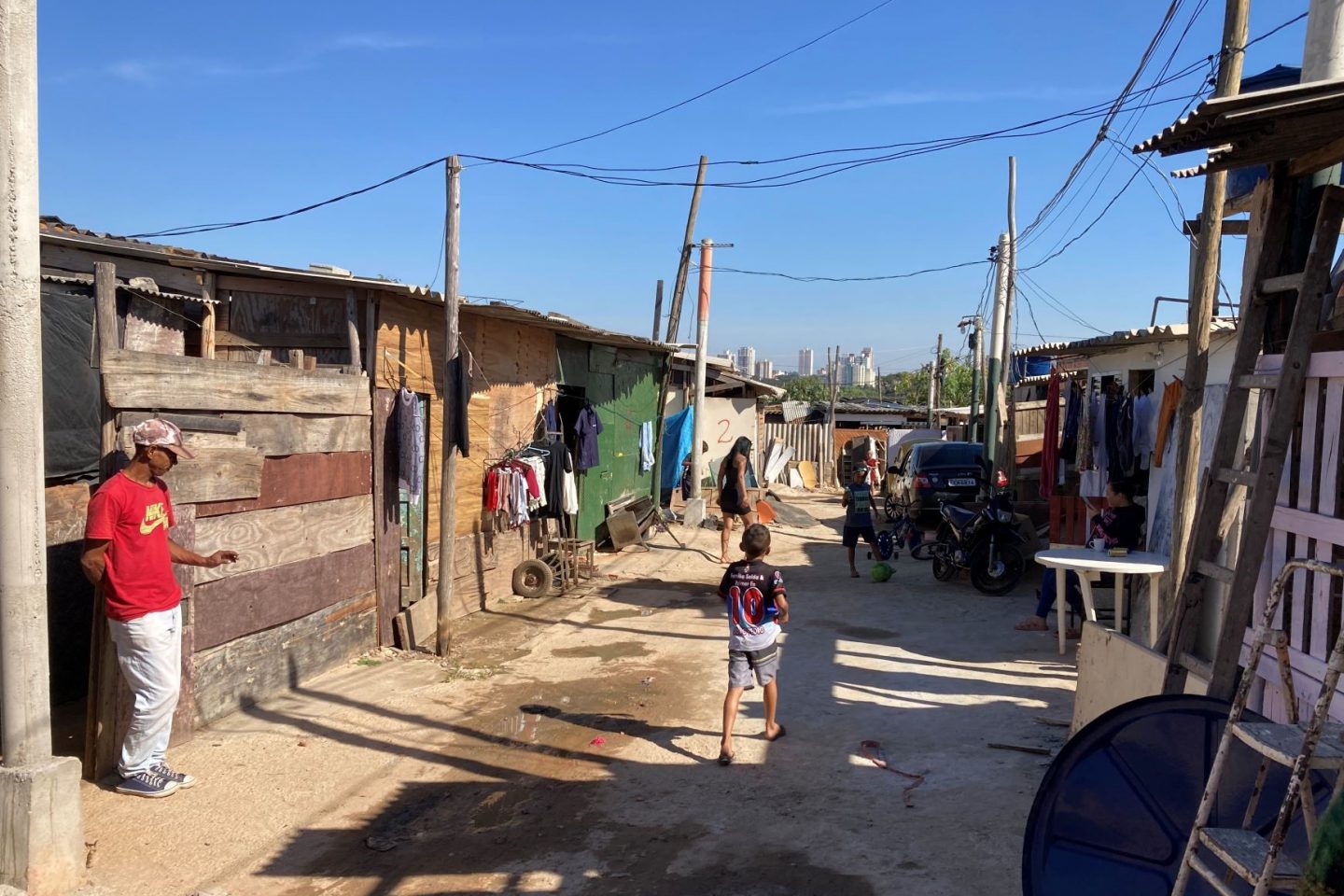 Ocupação Vila da Paz na zona leste de São Paulo: luta por moradia e melhores condições de vida (Foto; Isabela Alves)