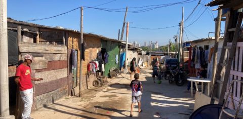 Ocupação Vila da Paz na zona leste de São Paulo: luta por moradia e melhores condições de vida (Foto; Isabela Alves)