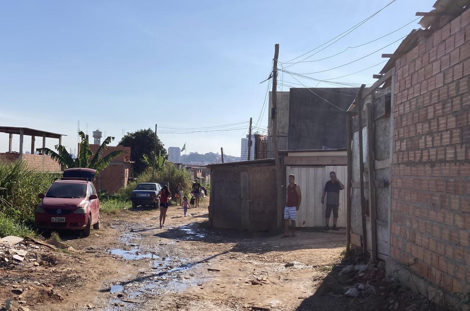 A Vila da Paz na zona leste da capital paulista: crescimento da ocupação durante a pandemia e ameaça de despejo (Foto: Isabela Alves)