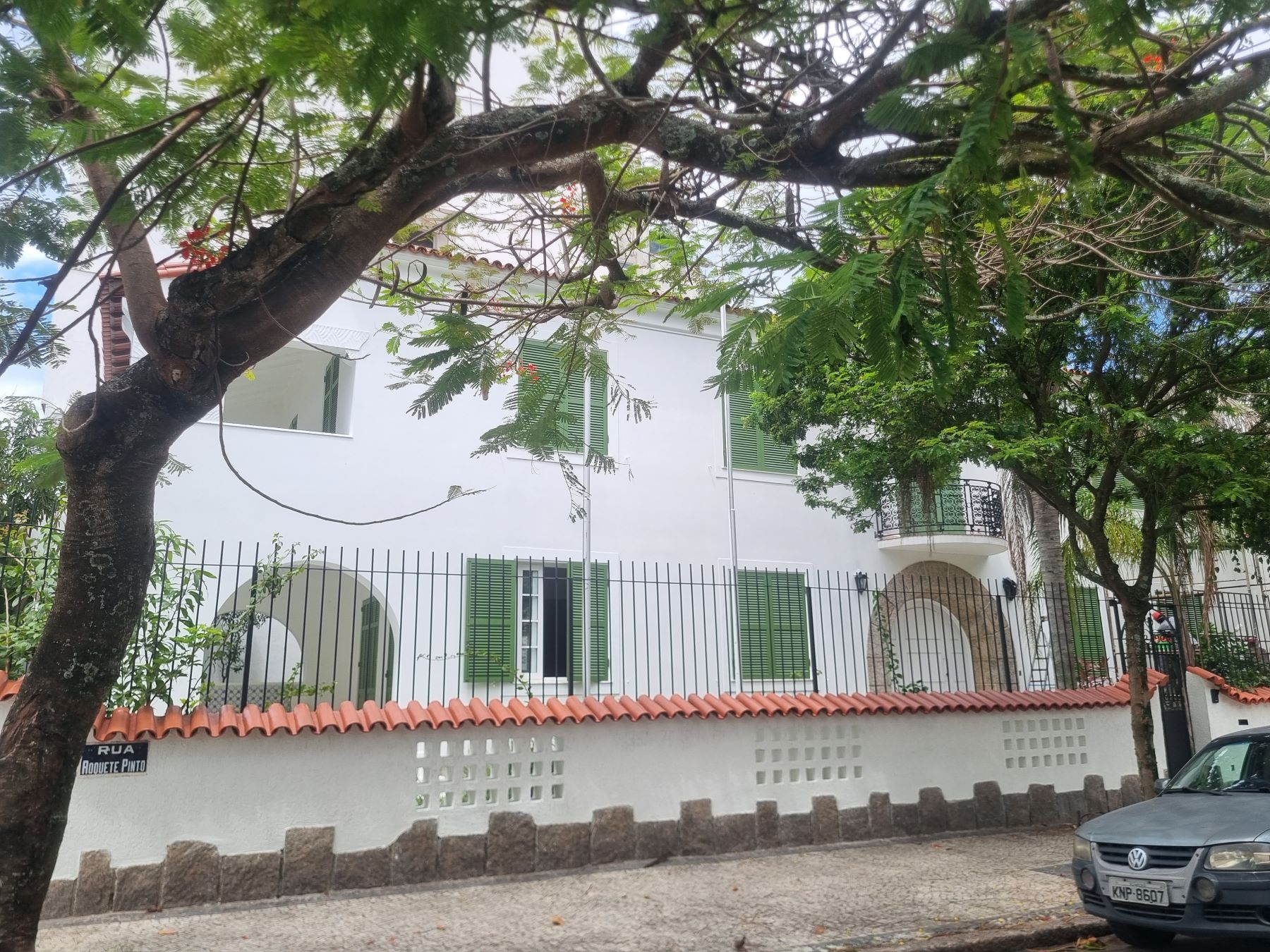 Casa na Urca que serviu de cenário para 'Ainda Estou Aqui": bairro com construções antigas preservadas (Foto: Oscar Valporto)