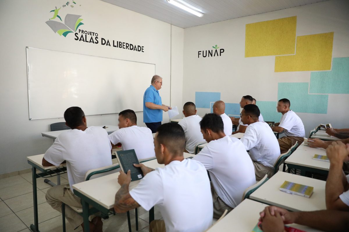 Em São Paulo, dos 16.9 mil apenados matriculados em projetos de leitura, 973 conseguiram diminuir suas sentenças. Foto SAP (Secretaria de Administração Penitenciária)