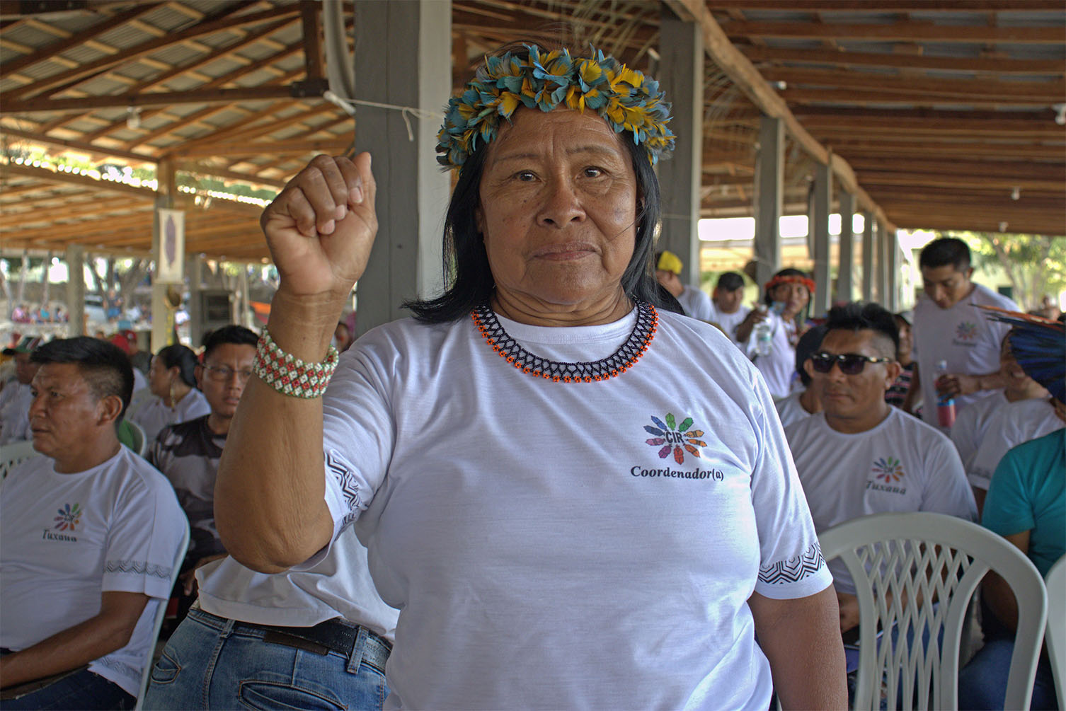 Elínia Macuxi é uma das lideranças da Terra Indígena Raposa Serra do Sol. (Foto: Nailson Almeida)