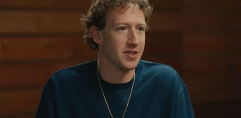 Mark Zuckerberg em entrevista: organizações de checagem alertam para retrocesso na qualidade do conteúdo online (Reprodução / Youtube)