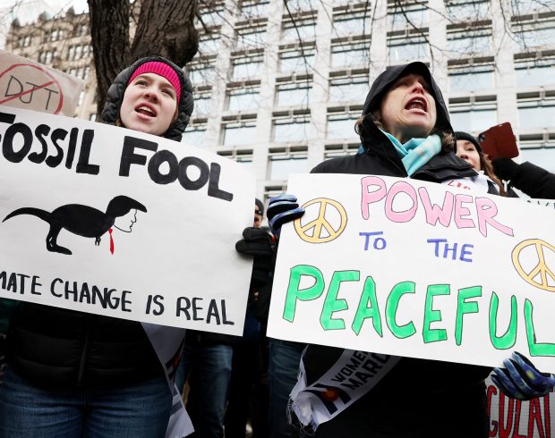 Estratégia de Trump depende do recrudescimento do aquecimento global