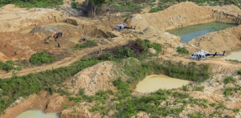Operação do Ibama contra garimpo ilegal na Terra Indígena Kayapó: STF derrubou 'presunção de boa-fé' no comércio de ouro (Foto: Felipe Werneck / Ibama)
