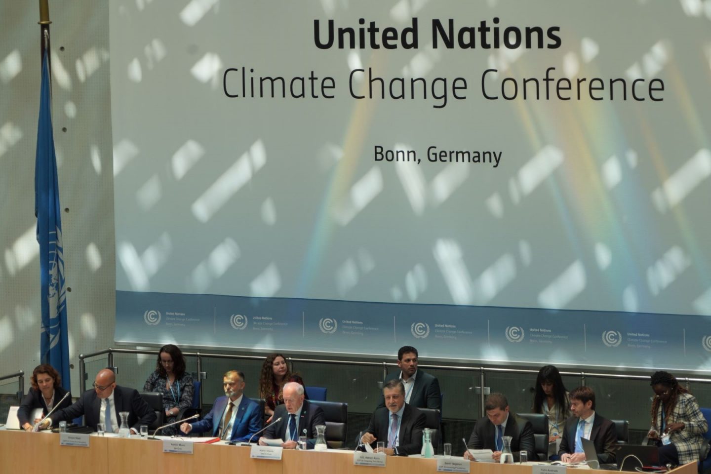 A reunião pré-COP29 na Alemanha no ano passado: em 2025, o Brasil quer priorizar adaptação, transição justa e implementação na conferência preparatória para a COP30 (Foto: Amira Grotendiek / UNFCCC - 06/06/2024)