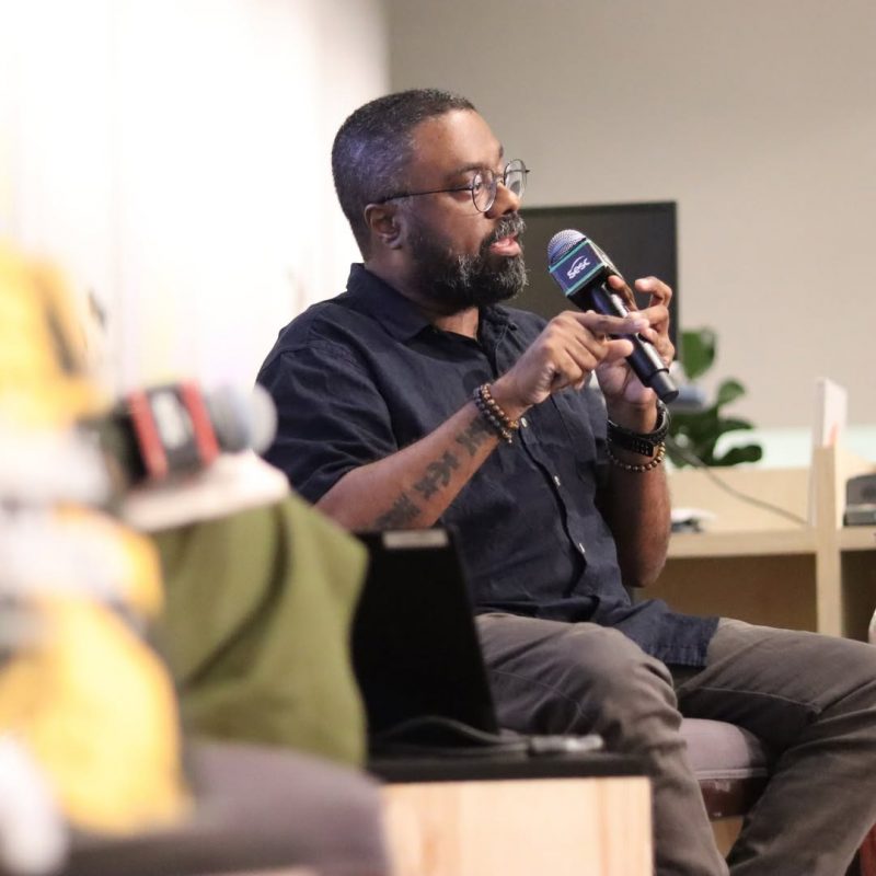 Quadrinista Marcelo D'Salete em bate-papo "as histórias que precisam ser contadas",, no Sesc 14 Bis (Foto: reprodução/ Marcelo D'Salete via instagram)