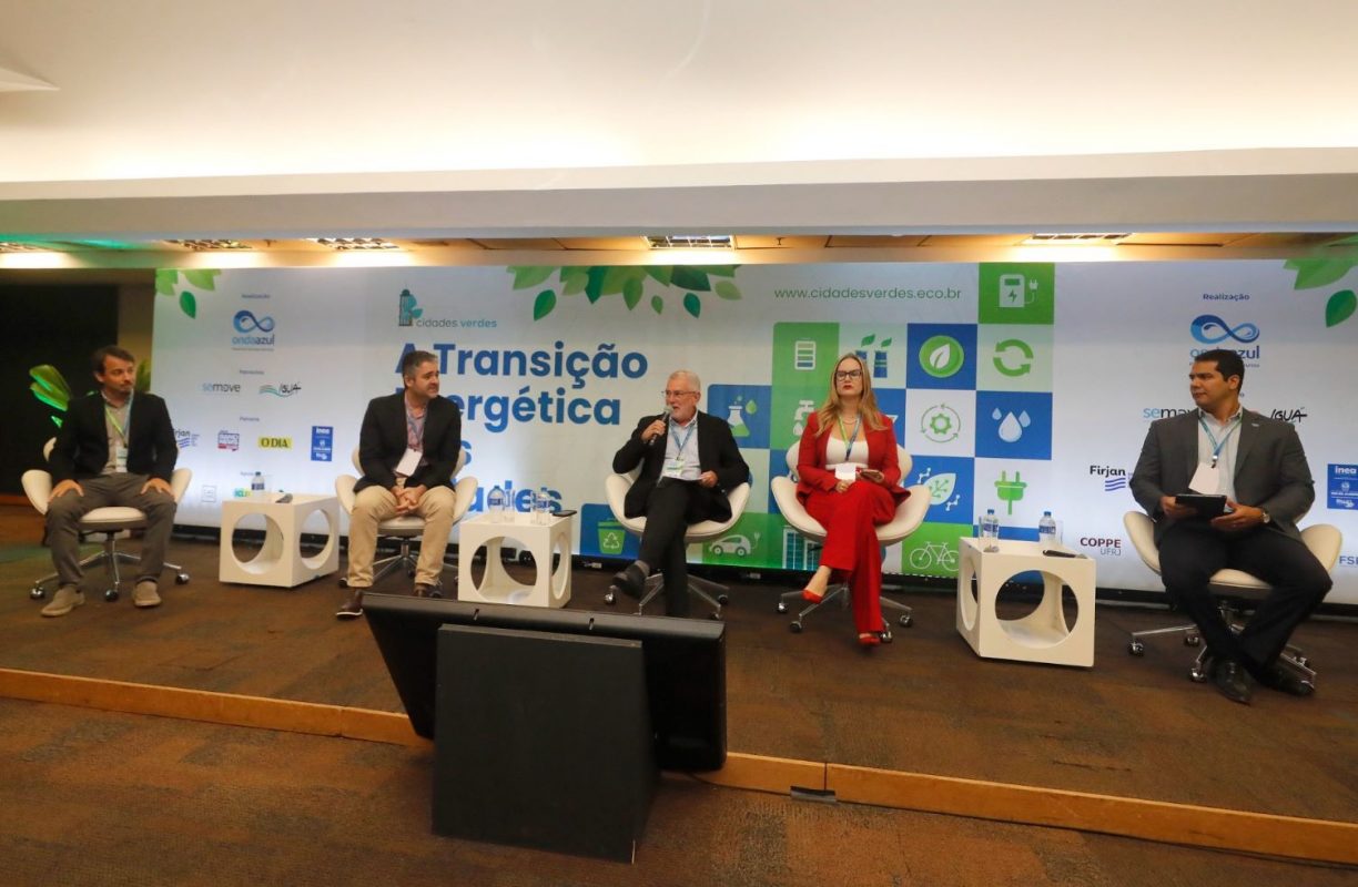 Debate no seminário Cidades Verdes de 2024: 10ª edição terá como foco Cidades Azuis e Transição Energética (Foto: Marcelo Jesus / Divulgação)