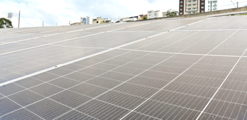 Usina fotovoltaica em Juiz de Fora: cidade mineira ganha prêmio internacional na categoria "Transição Energética" (Foto: Divulgação)