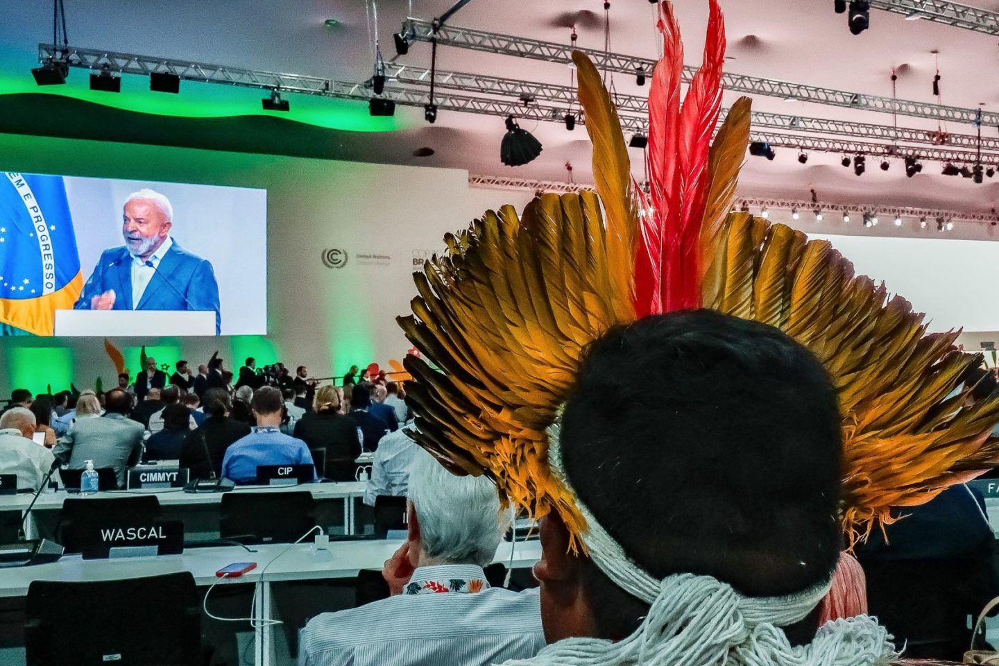 Lula discursa na abertura da COP30: pede mais investimentos no clima, elogia indígenas pela preservação e critica negacionistas (Foto: Ricardo Stuckert / PR)
