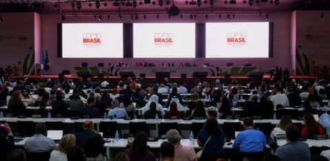 Sessão de abertura da COP30 em Belém: conferência deve buscar um novo modelo de civilização (Foto de Ueslei Marcelino / COP30)