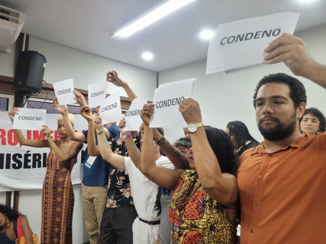 Em tribunal popular, jurado condenado por unanimidade mineradoras que atuam no Pará. (Foto: Liana Melo)