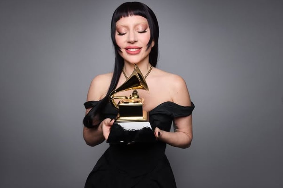 Lady Gaga na premiação do Grammy 2025: defesa das pessoas trans (Foto: Grammy - Recording Academy - 05/02/2025)