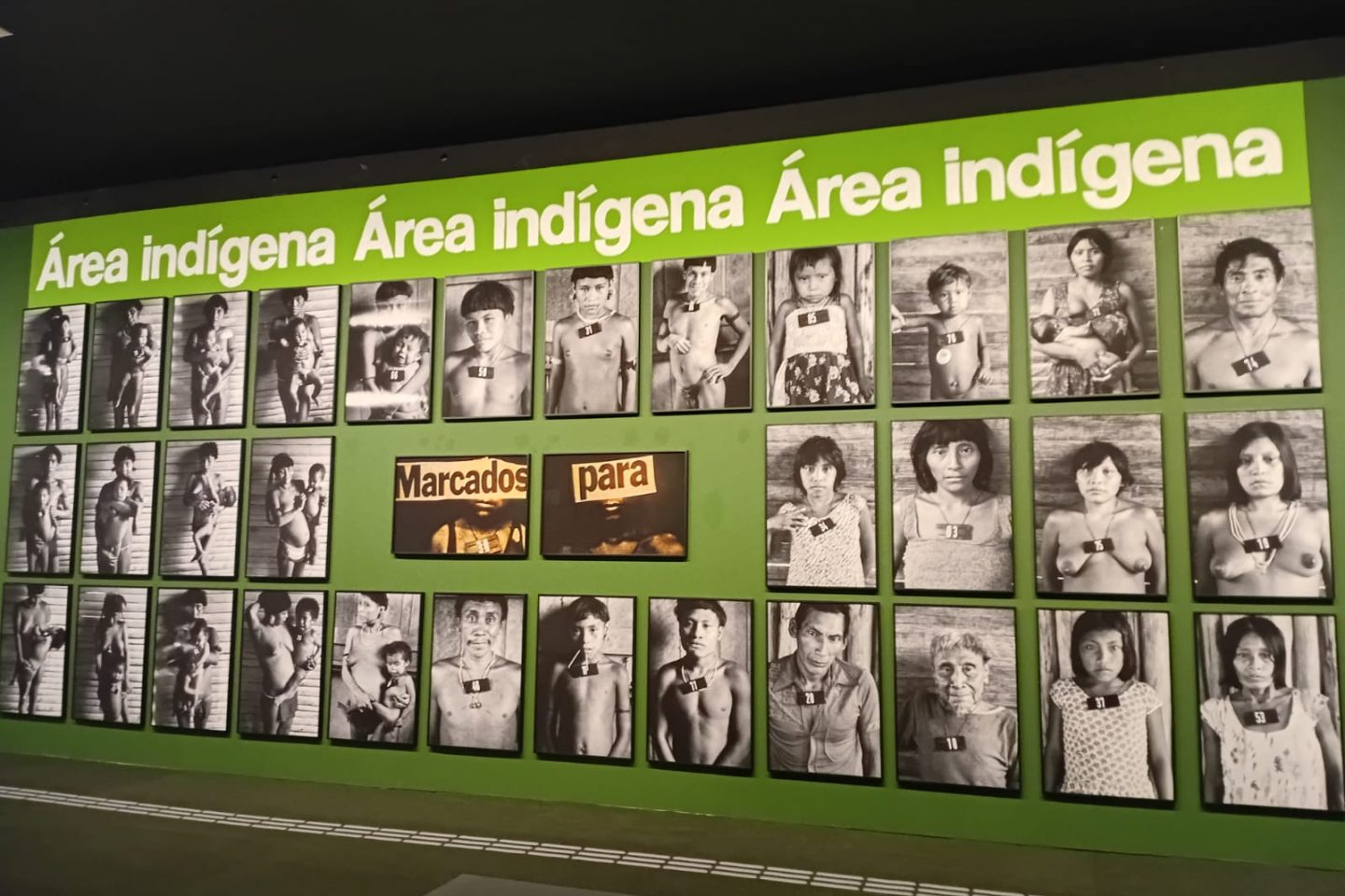 A famosa série Marcados na exposição 'Claudia Andujar e seu Universo': Museu do Amanhã, no Rio, lança Projeto Esquenta COP para debater crise climática e aproximar tema do público (Foto: Oscar Valporto)