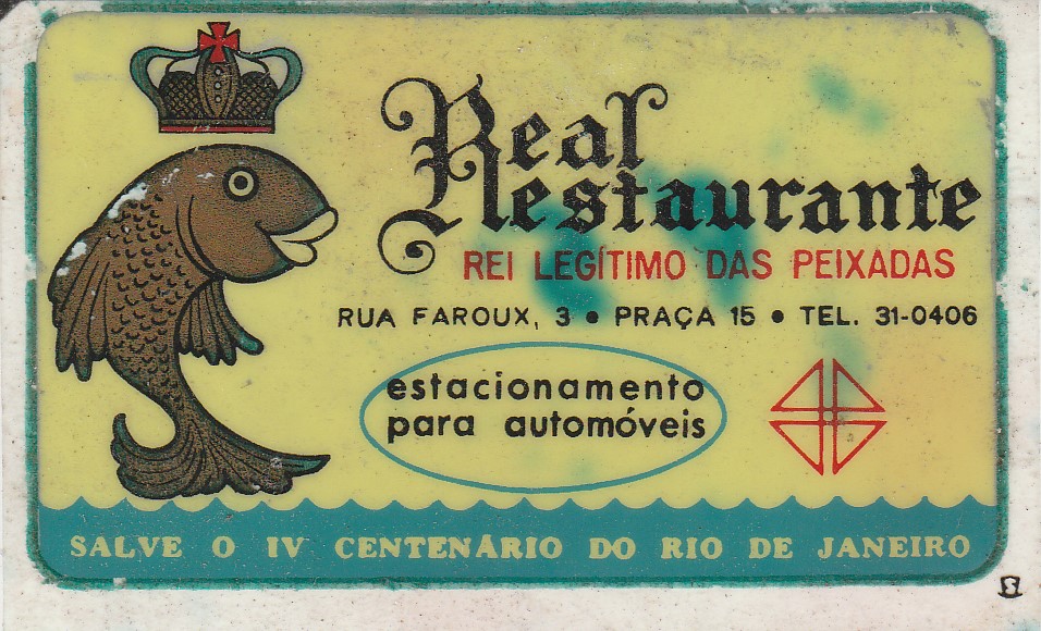 Cartão do Real, restaurante da Praça 15, frequentado por meu pai: caminhar pelo Centro é refazer um inventário de cicatrizes (Foto: Reprodução)