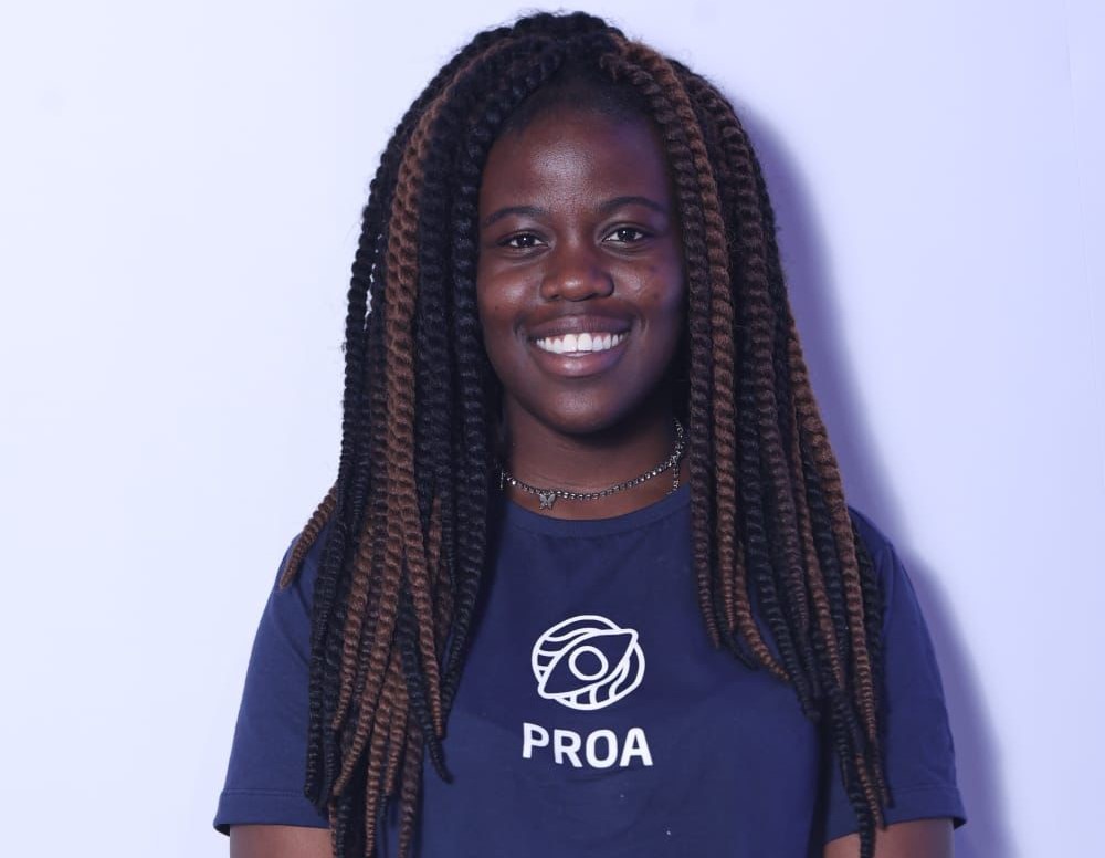 Mariana Chioma, jovem aprendiz contrata pelo BMG e formada pela PROA: "meu maior sonho é crescer dentro da área corporativa, alcançar cargos de liderança e inspirar outras pessoas" (Foto: Divulgação)
