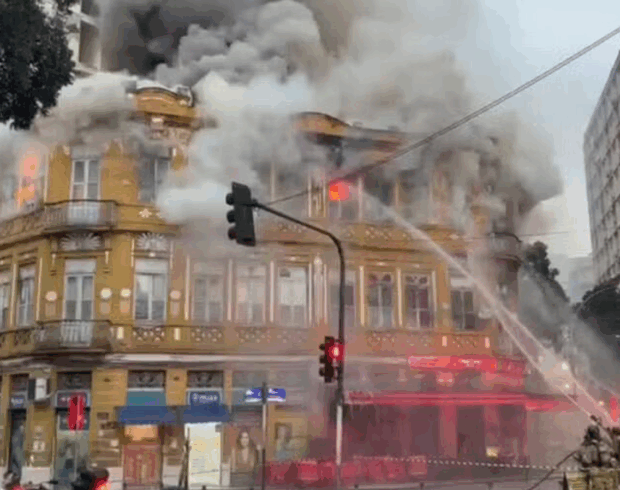 Dias de luto e de perdas no Centro do Rio de Janeiro