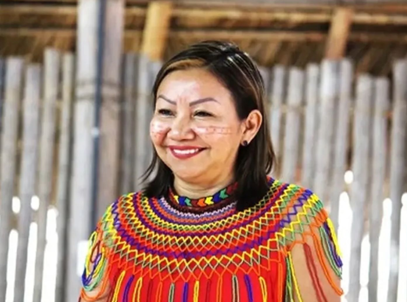 Alva Rosa Vieira, primeira mulher indígena a obter título de doutora pela UFAM (Foto/ Federação das Organizações Indígenas do Rio Negro)