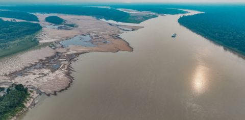 Seca histórica do Rio Madeira em Rondônia: impactos na água potável, na produção de alimentos e na pesca (Foto: Leandro Morais / Prefeitura de Porto Velho -19/09/2024))