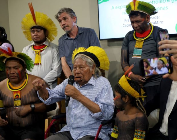 “Temos que lutar contra essa exploração”: Cacique Raoni sobre petróleo na Foz do Amazonas