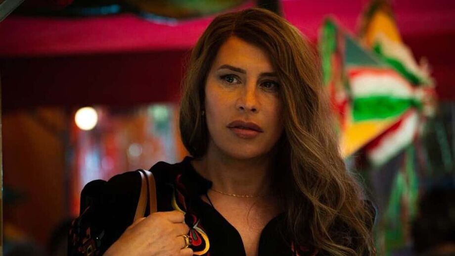 A atriz trans Karla Sofia Gascón em Emilia Perez: afastada da campanha para Oscar após descoberta de postagens racistas e xenófobas (Foto: Netflix / Divulgação)