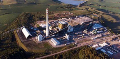 A Usina Termelétrica Pampa Sul, maior emissora individual de 2024: emissões de gases de efeito estufa cresceram 29% (Foto: Divulgação / UTE Pampa Sul)