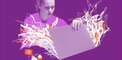 Dia Mundial da Liberdade de Imprensa: relatório da ONU Mulheres destaca avanço da violência online contra mulheres jornalistas e aumento da autocensura (Ilustração: ONU Mulheres)