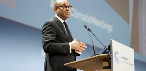Simon Stiell, secretário executivo para o clima da ONU em Bonn: Turquia e Austrália assumem presidência compartilhada da Conferência do Clima sob pressão de guerras, tarifas e crise energética (Foto: Lucía Vásquez / UN Climate Change )