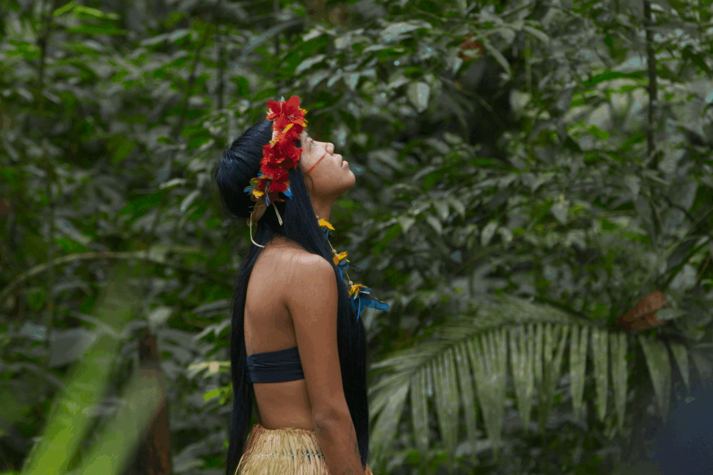 Marinalva Arara, personagem do documentário Fluxo Azul. (Foto: Divulgação)