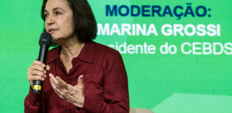 Marina Grossi, presidente do CEBDS: desenvolvimento sustentável acima dos partidos e dos mandatos (Foto: CEBDS)