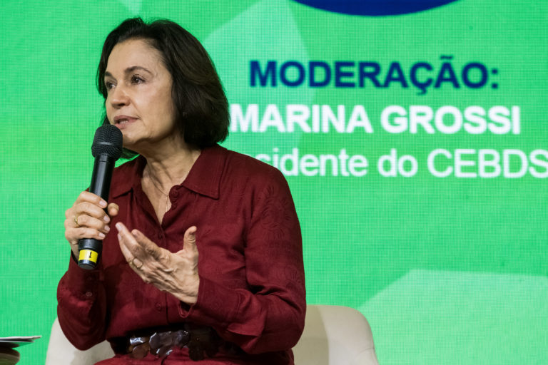 Marina Grossi, presidente do CEBDS: desenvolvimento sustentável acima dos partidos e dos mandatos (Foto: CEBDS)