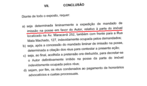 Conclusão da imissão de posse de 14 de fevereiro de 2013Assinado por Patrícia Ferreira Baptista, procuradora do estado