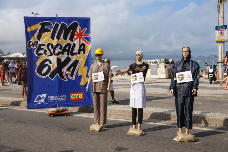 Ato pelo fim da escala 6x1 no Dia do Trabalho: maior vitória dos trabalhadores desde a Constituinte de 1988 (Foto: Tomaz Silva / Agência Brasil - 01/05/2026)