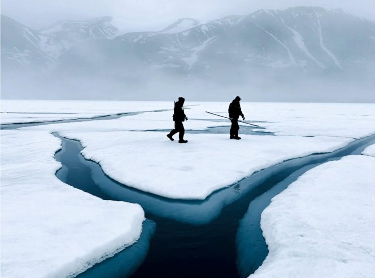 Paisagem gelada do Ártico: relatório mostra região polar mudando mais rápido do que o esperado (Foto: Vincent Denarie / Arctic Report Card)