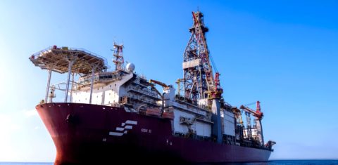 Navio Sonda de perfuração NS-42, utilizado para avaliação na Foz do Amazonas: vazamento preocupa indígenas e ribeirinhos (Foto: Agência Petrobras)