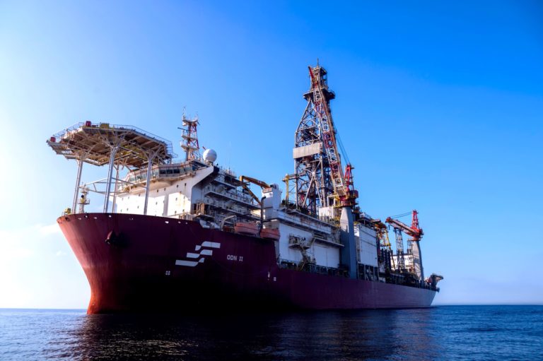 Navio Sonda de perfuração NS-42, utilizado para avaliação na Foz do Amazonas: vazamento preocupa indígenas e ribeirinhos (Foto: Agência Petrobras)