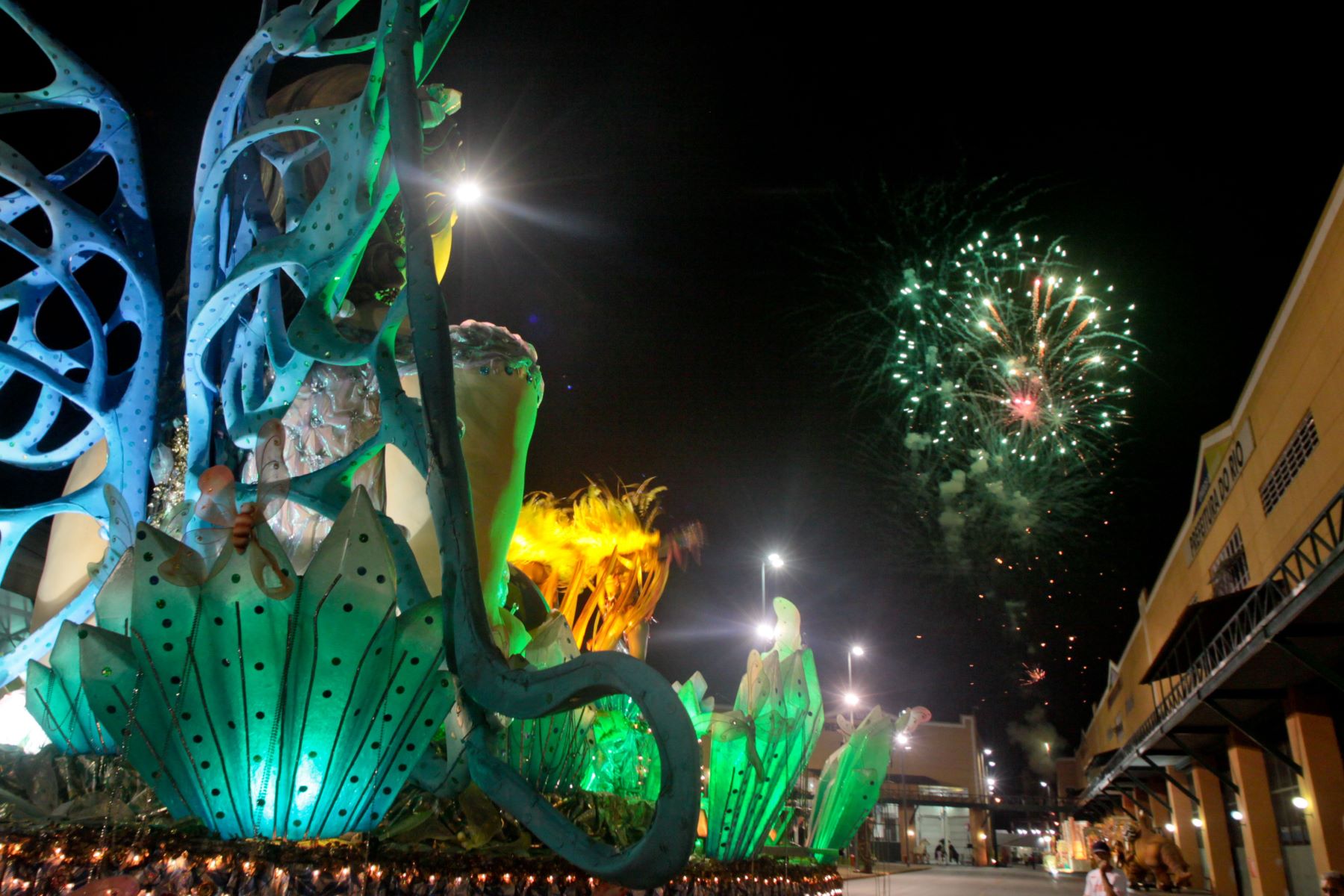 Apresentação de escolas na Cidade do Samba: espaço para shows e eventos, além do trabalho nos barracões (Foto: Alexandre Macieira / Riotur -24/07/2023)