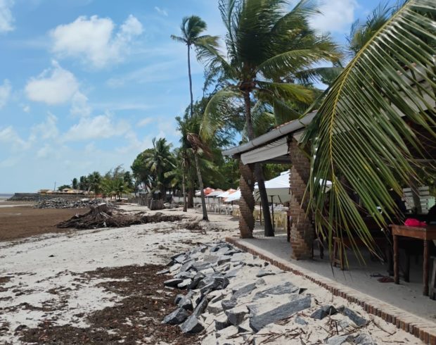 Avanço do mar em praias famosas preocupa Pernambuco