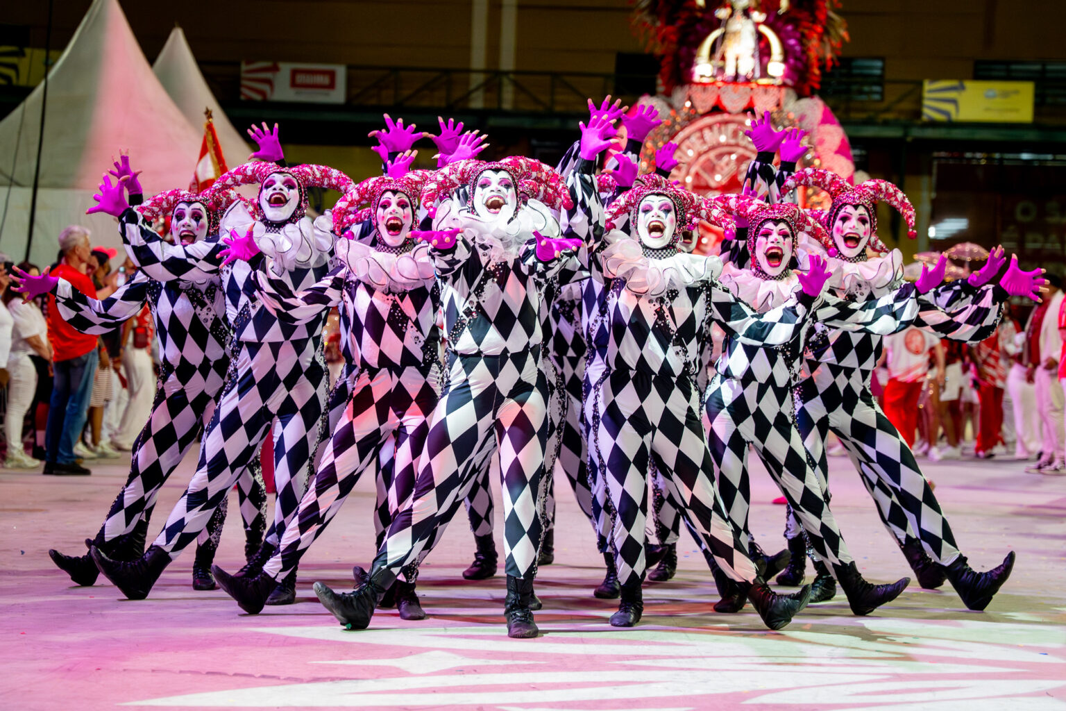 Comissão de Frente do Salgueiro para o Carnaval 2026: homenagem à carnavalesca carioca Rosa Magalhães (Foto: Rio Carnaval)