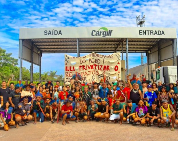 Levante indígena mantém mobilização contra dragagem no Tapajós