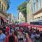 Rua do Senado lotada no feriado de São Jorge: ventos da esperança para o Centro do Rio (Foto: Oscar Valporto)
