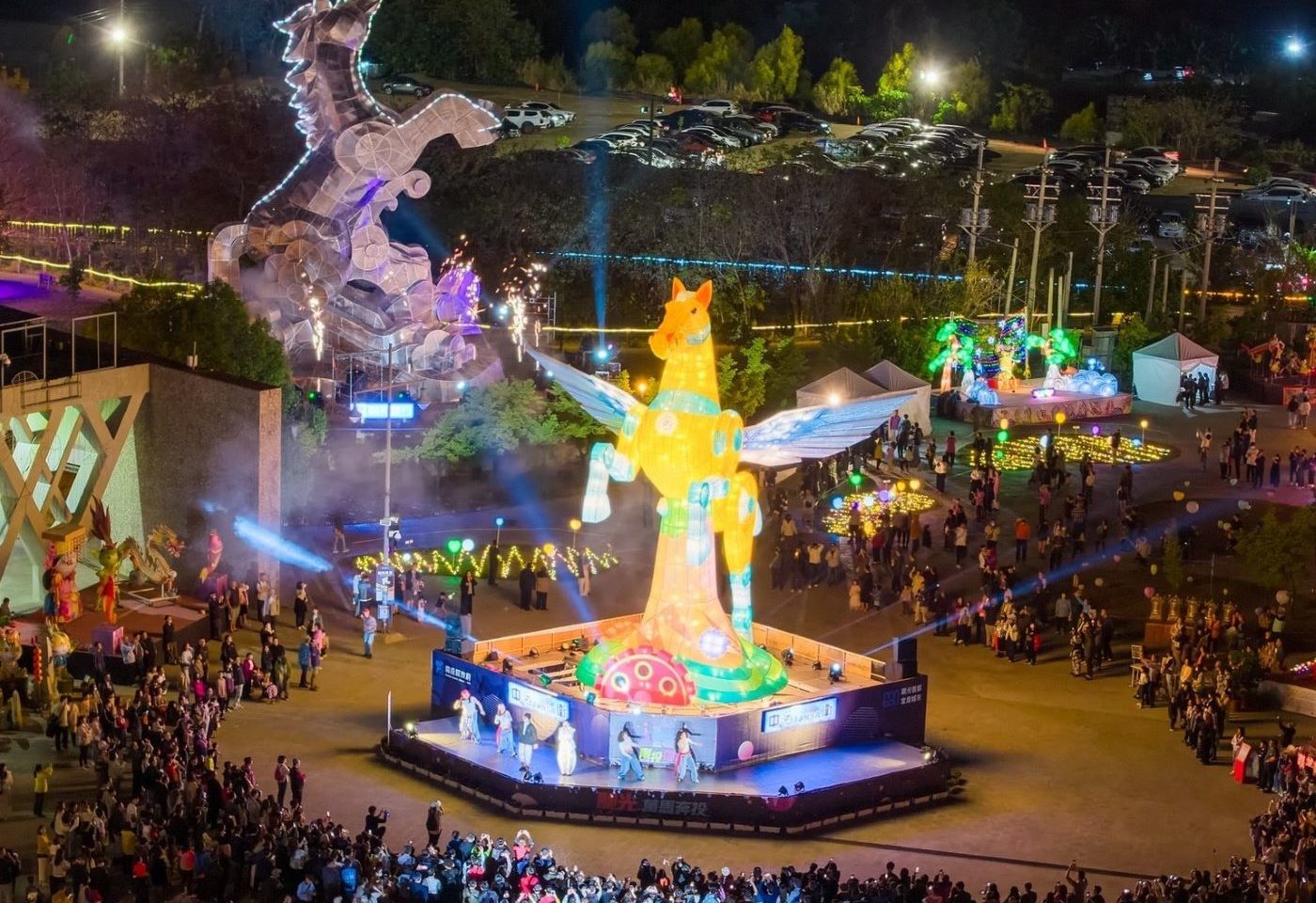Festa de fim de ano em Nantou, Taiwan: país com baixo crescimento demográfico e alto crescimento econômico (Foto: Taiwan Tourism)