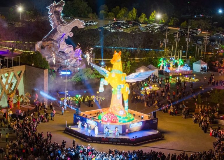 Festa de fim de ano em Nantou, Taiwan: país com baixo crescimento demográfico e alto crescimento econômico (Foto: Taiwan Tourism)