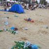 Férias na praia em Fortaleza: quando o lixo é maior que a festa