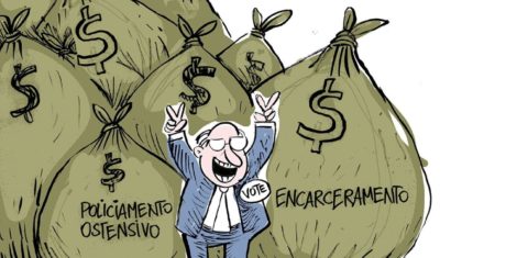 Eleições 2026: os gastos com a segurança (Ilustração: Junião / Ponte)