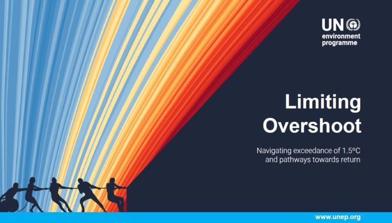 O relatório 'Limiting Overshoot' do Programa das Nações Unidas para o Meio Ambiente: cobrança aos Os países com maior responsabilidade histórica pelas mudanças climáticas (Foto: Reprodução)