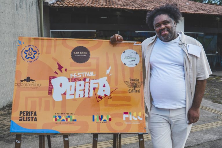 Rick Trindade em evento organizado pelo Perifa na Lista: projeto para levar jovens das periferias a grandes eventos de música (Foto: Divulgação)