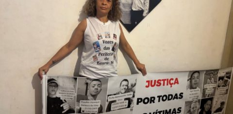 Maria Aparecida Santos, do movimento Vozes das Periferias: mães transformam luto em mobilização política contra a violência policial (Foto: Samara Meneses)