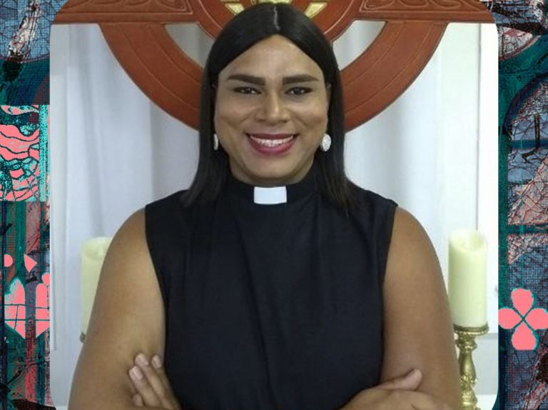 Alexya Salvador: primeira mulher transgênero a ocupar a posição de reverenda na América Latina (Foto: Arquivo Pessoal)